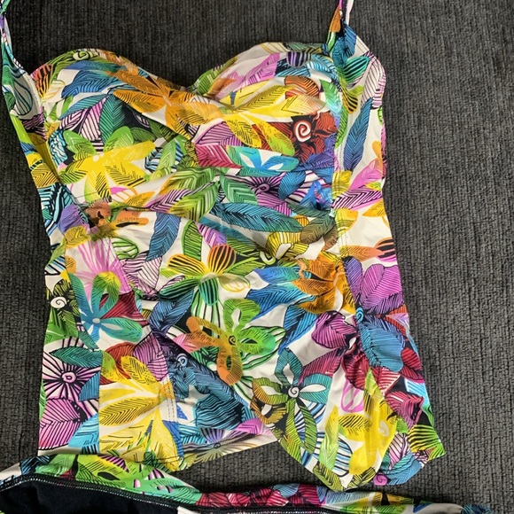 La Blanca Two-Piece Bikini Size 10 - Picture 2 of 6